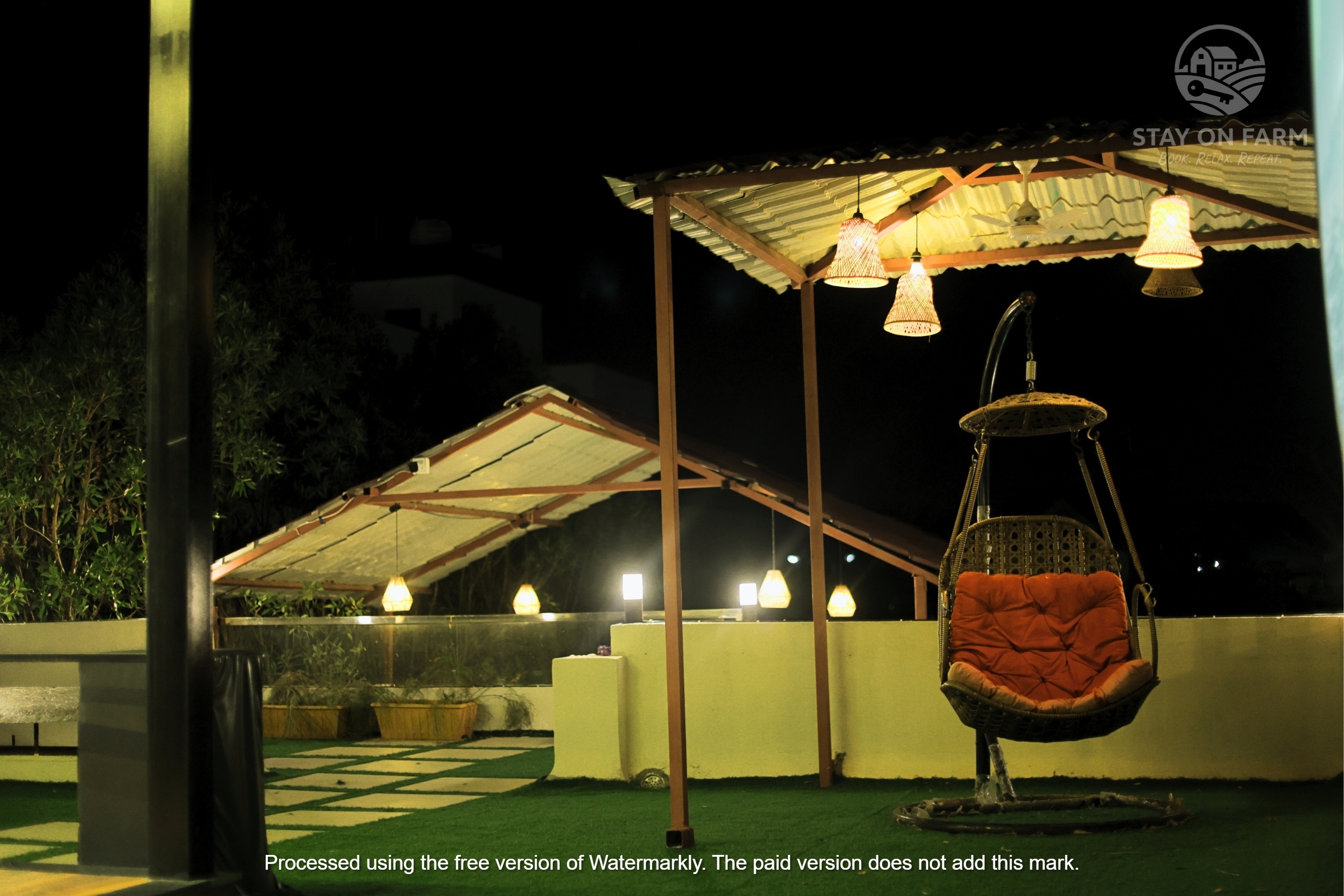 Pool side Villa Indore view 2